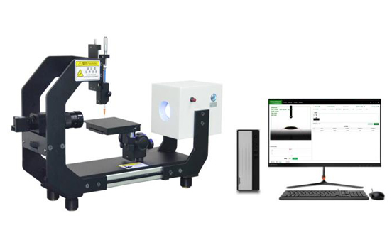接觸角測(cè)定儀主要用于測(cè)量液體對(duì)固體的浸潤(rùn)性